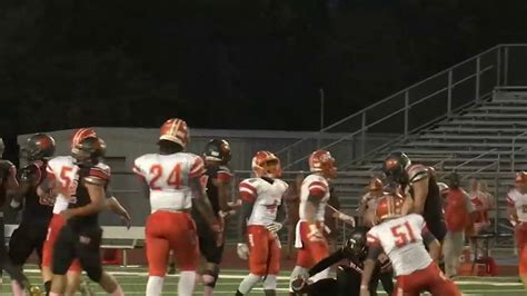high school football player suspended